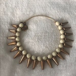 Alex And Ani - beaded spike bangle
